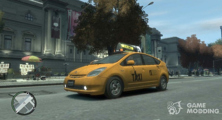 El Toyota Prius II Liberty City Taxi para GTA 4