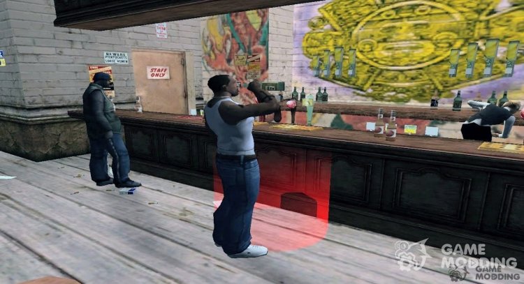 Drink At Bars (BETA Restore) para GTA San Andreas