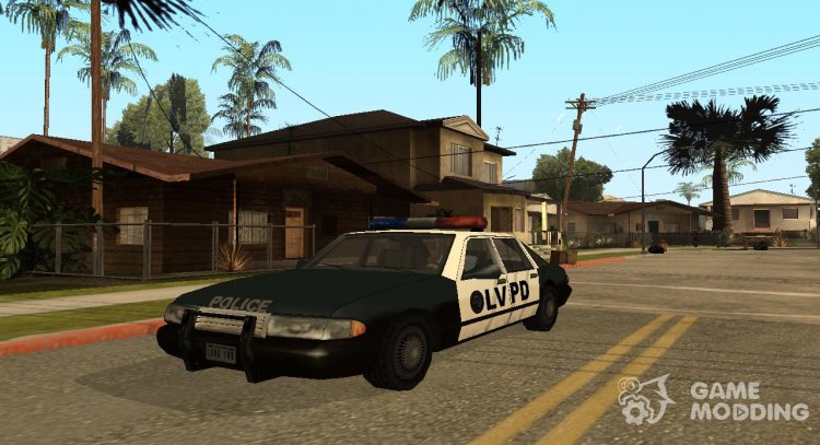 Echo Police LV SA Style para GTA San Andreas