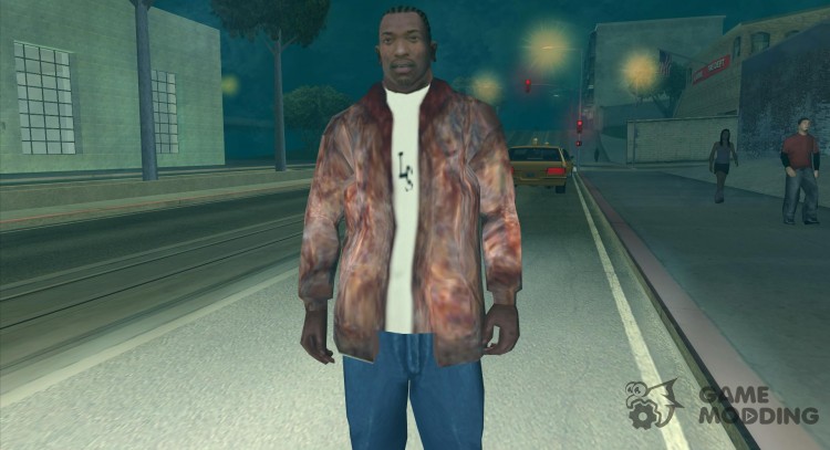 Fur coat for CJ for GTA San Andreas