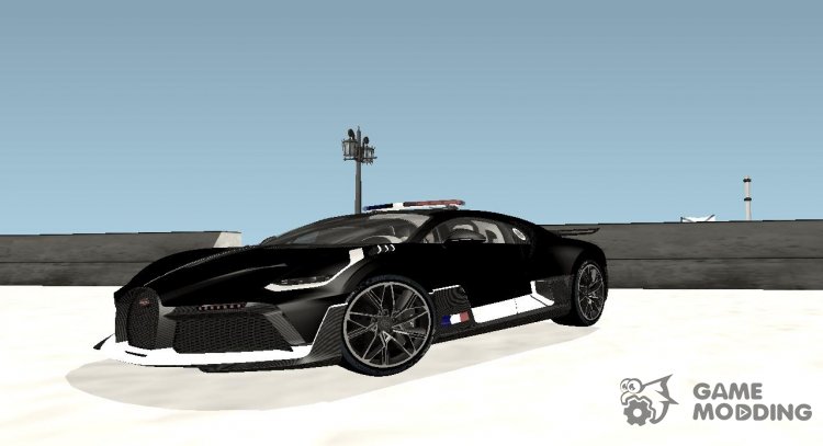 Bugatti Divo 2019 Police Prototype for GTA San Andreas