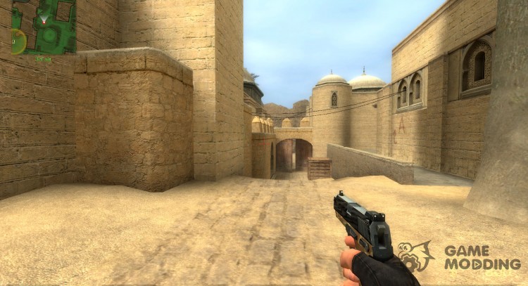 Usp Dark Army Style for Counter-Strike Source