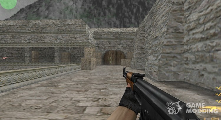Twinke Masta's AK47 On DMG's SR3M Anims for Counter Strike 1.6