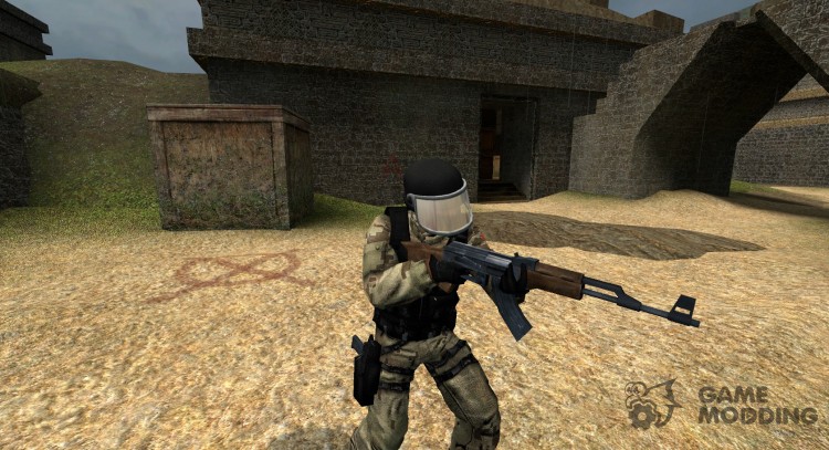 Пустыни ОГНЖ цифровой камуфляж для Counter-Strike Source