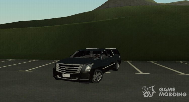 Cadillac Escalade 2016 Lowpoly для GTA San Andreas