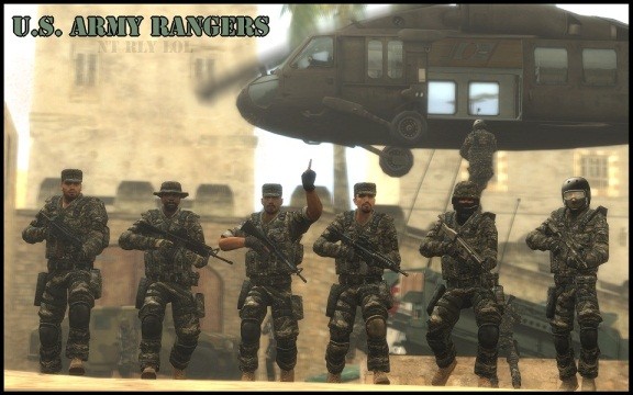 United States Army Rangers for Counter-Strike Source