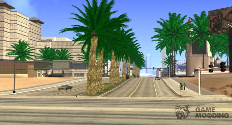 New Vegetation Ultra Real HD для GTA San Andreas