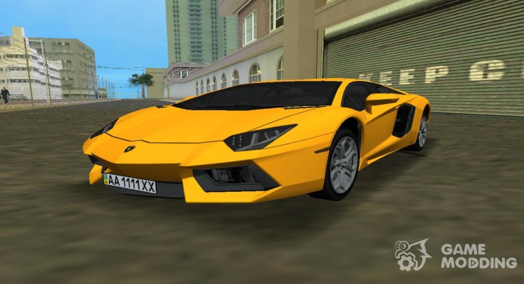 Lamborghini Aventador LP700 для GTA Vice City