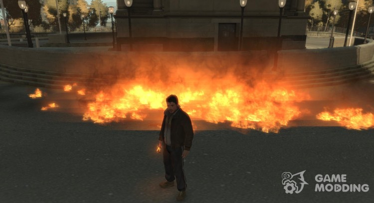 Intense Fire Mod для GTA 4
