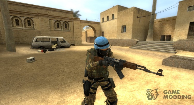 Городские испанский морпехов - пустынных Camo для Counter-Strike Source