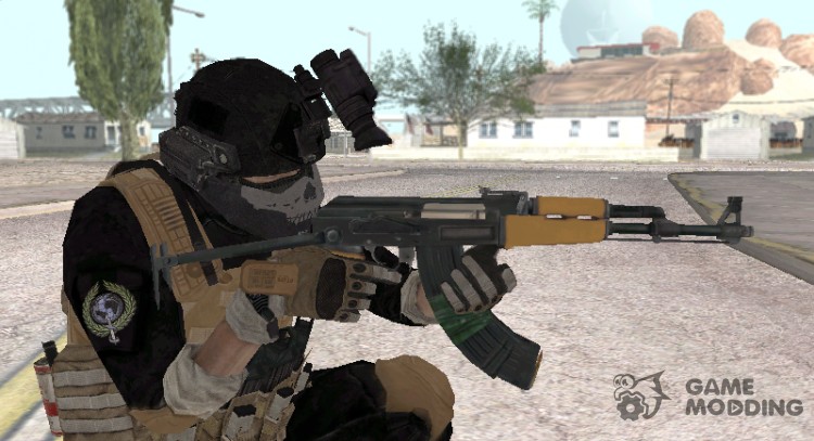 Ak-47 Ms для GTA San Andreas