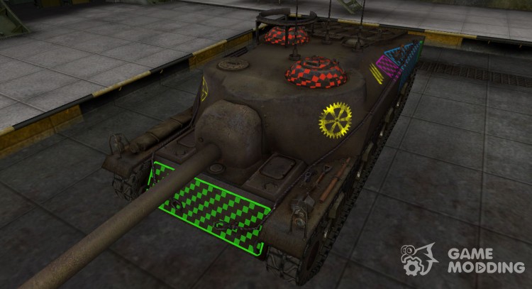 Качественные зоны пробития для T28 для World Of Tanks