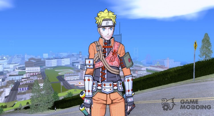 Naruto Райджину para el skin selector para GTA San Andreas
