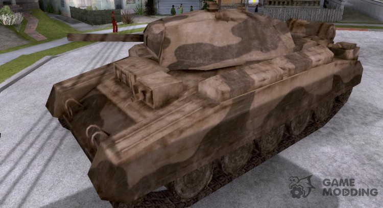 The 17 Pounder tank from COD 2