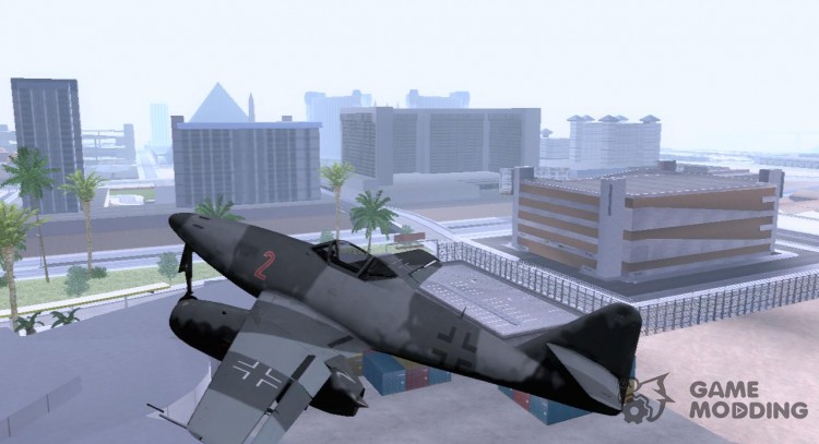 Messerschmitt Me262 for GTA San Andreas
