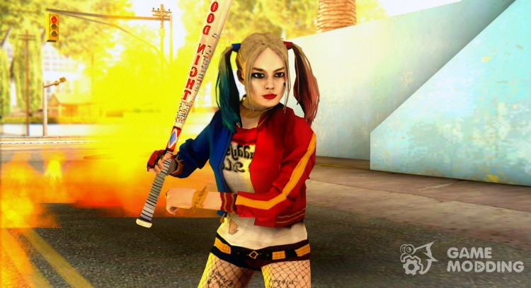 Harley Quinn for GTA San Andreas