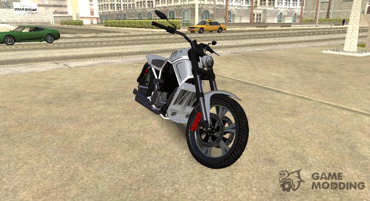 GTA V Western Motorcycle Nightblade V2 (v2) для GTA San Andreas