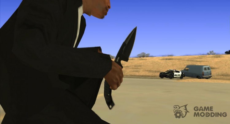 El cuchillo de COD MW2 para GTA San Andreas