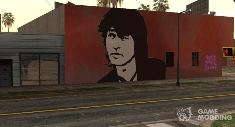 Виктор Цой Арт Стена для GTA San Andreas