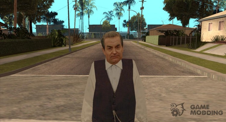 Дон Сальери в жилетке для GTA San Andreas