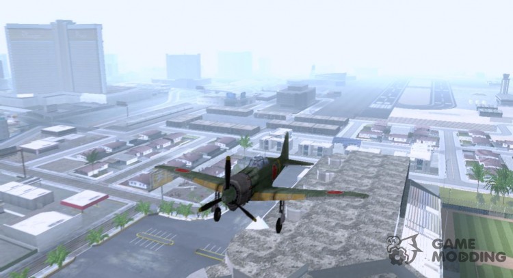 Японский самолёт из игры в тылу врага 2 для GTA San Andreas