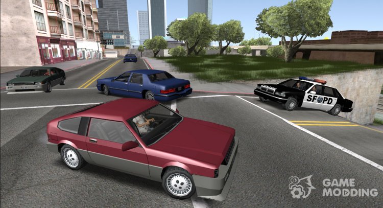 Real Traffic Fix v2.1 для GTA San Andreas