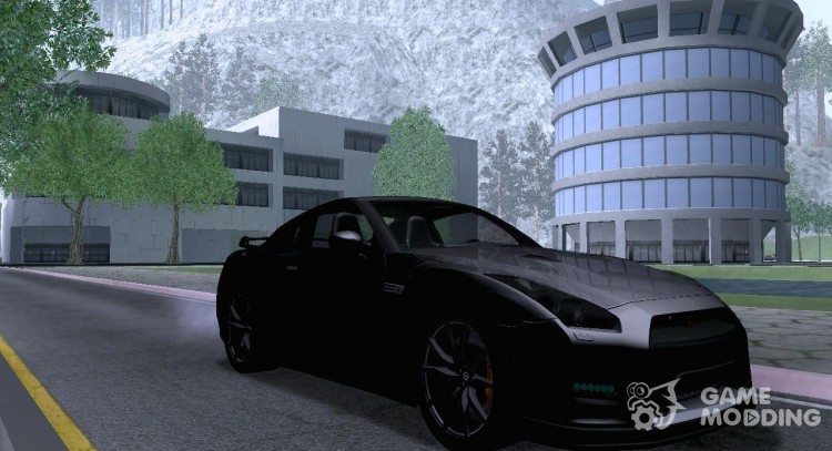 Nissan GTR Black Edition for GTA San Andreas