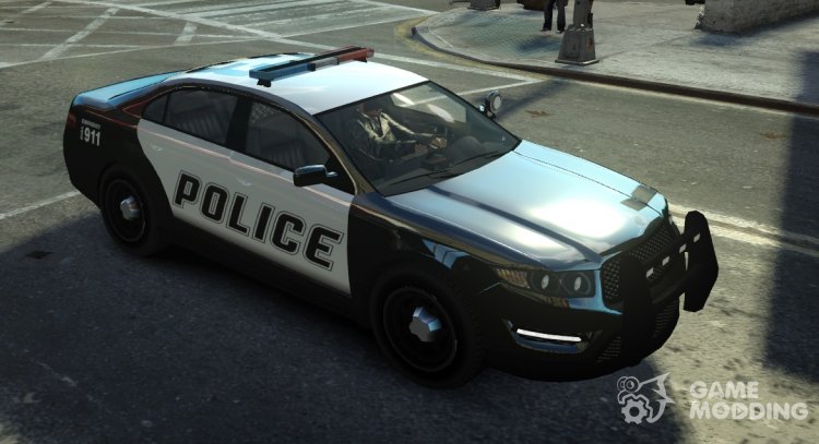 Vapid Police Interceptor from GTA 5 (Non-ELS) for GTA 4