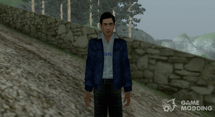 Vito Scaletta in the jacket EBPD for GTA San Andreas