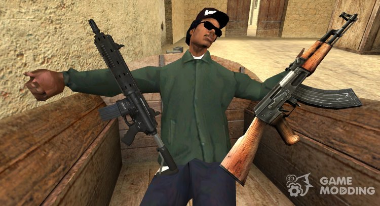 Ryder из GTA San Andreas для Counter-Strike Source