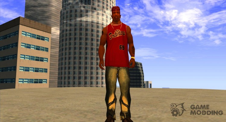 Pantalones vaqueros de rap para GTA San Andreas