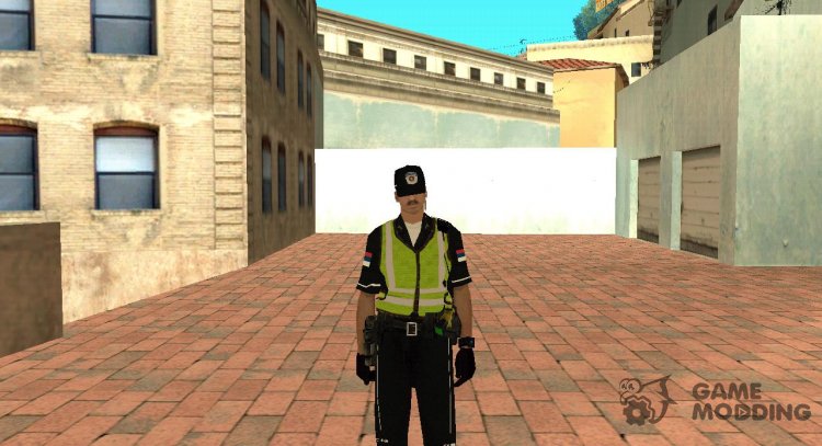 Полиция скин версии v2.0 для GTA San Andreas