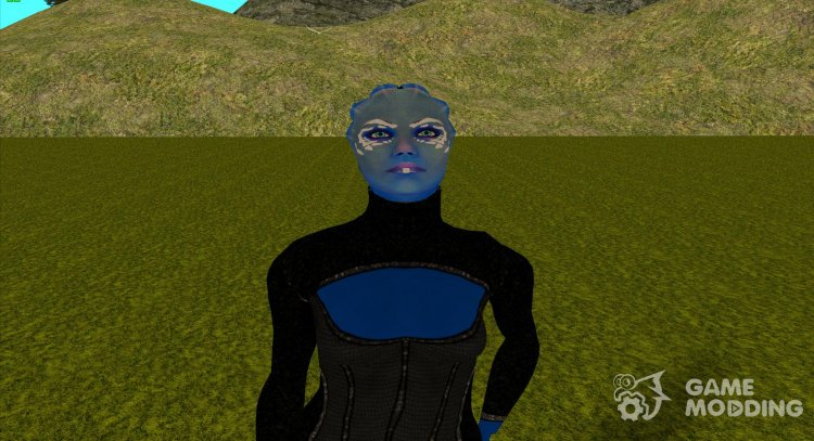 Azari is a dancer from Mass Effect for GTA San Andreas