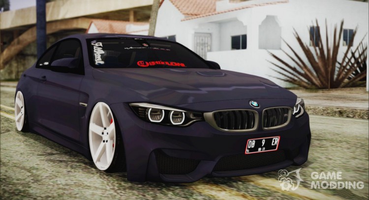 El BMW M4 Stance 2014 para GTA San Andreas