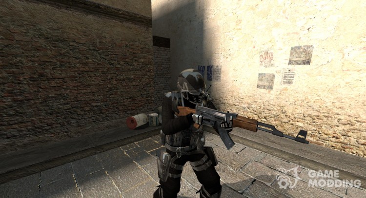 black_and_hrome_URBAN for Counter-Strike Source