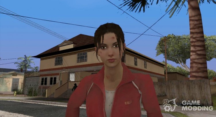 Zoey from Left 4 Dead para GTA San Andreas