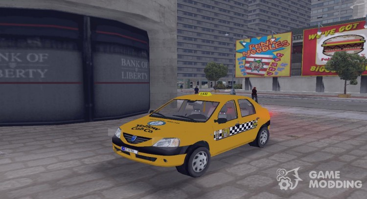 Dacia Logan Такси для GTA 3