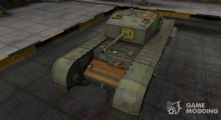 La zona de ruptura churchill III para World Of Tanks