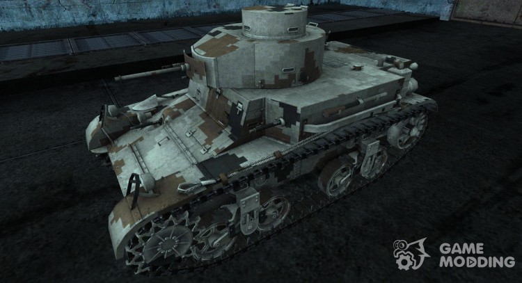 Skin for M2 lt for World Of Tanks