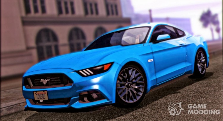 Ford Mustang GT 2015 v2 for GTA Andreas