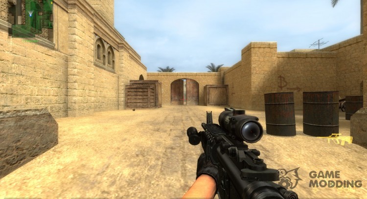Tactical M4A1 For AUG for Counter-Strike Source