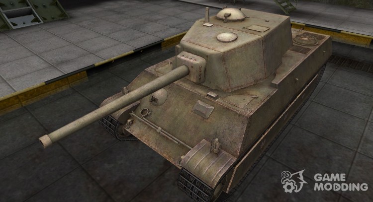 A deserted French skin for AMX M4 mle. 45 for World Of Tanks