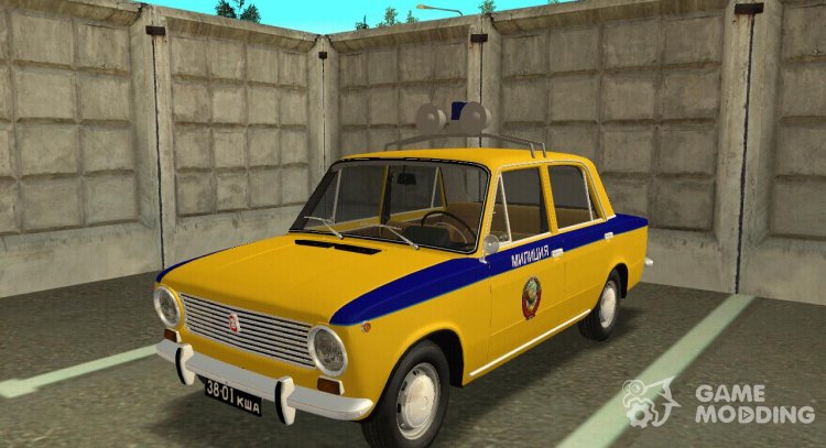 Vaz-2101 soviética de la policía para GTA San Andreas