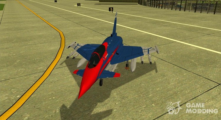 Tifón de Eurofighter para GTA San Andreas