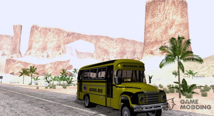 Bedford School Bus para GTA San Andreas