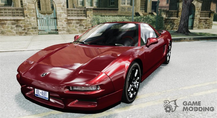 Acura NSX 1997 Retexture para GTA 4