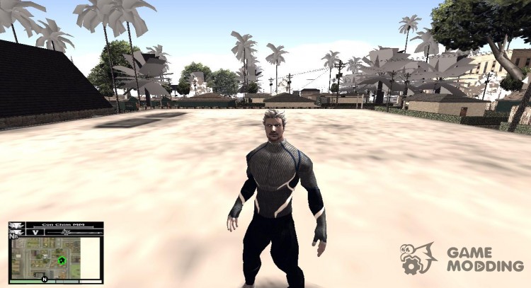 Quicksilver Skin from Avenger 2 Age of Ultron для GTA San Andreas