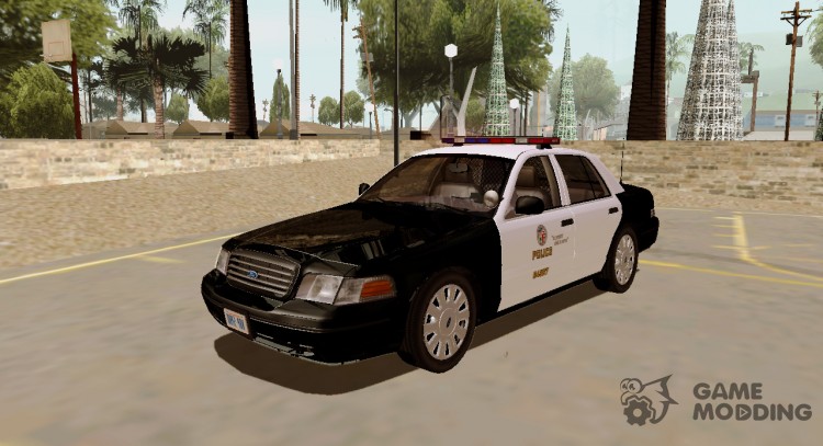 La policía de los ángeles Ford Crown Victoria para GTA San Andreas