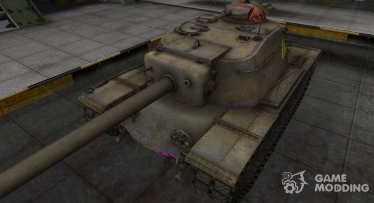 Качественные зоны пробития для T110E4 для World Of Tanks