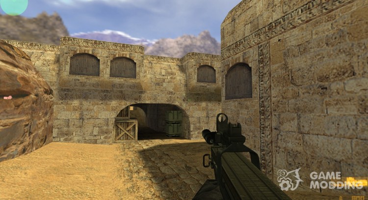 P90 на MW2 анимации для Counter Strike 1.6